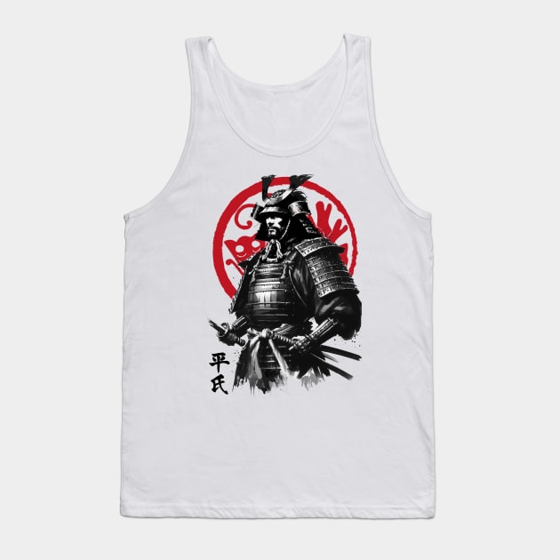 Samurai clan Taira Tank Top by DrMonekers